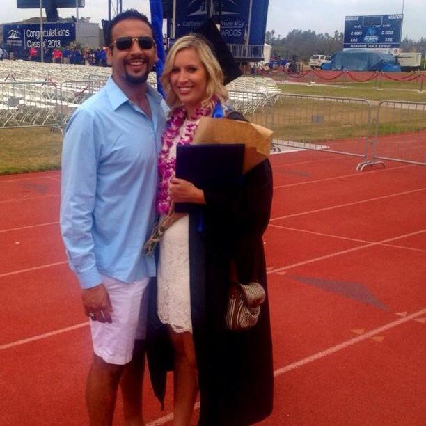 Raissa's graduation in 2012.