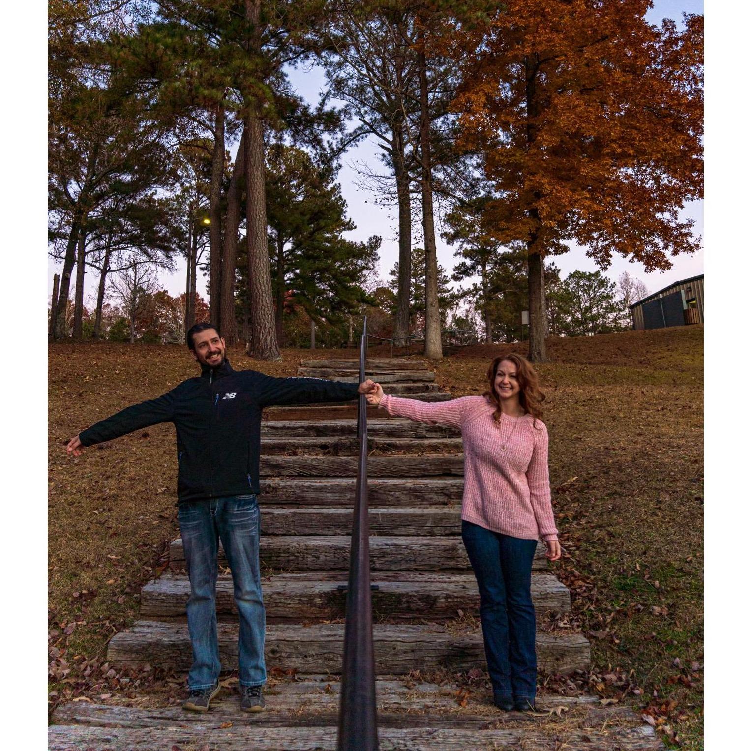 Officially Engaged! Can you tell we're happy? Silliness with some engagement pics
