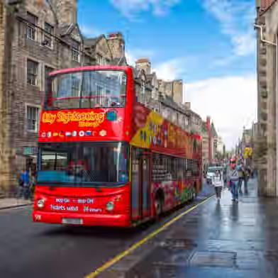 Edinburgh Hop on Hop off Bus Tour