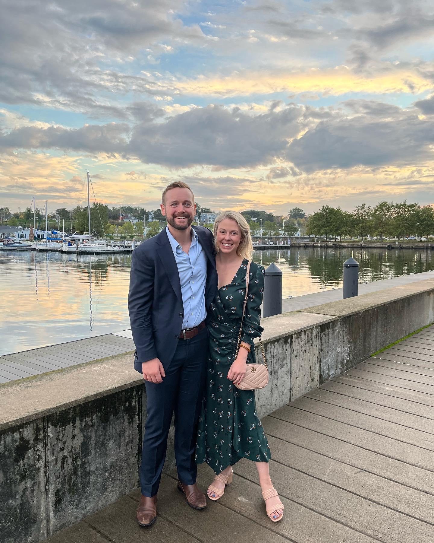 Peter and Britney Kelly’s Lake Erie, PA wedding
