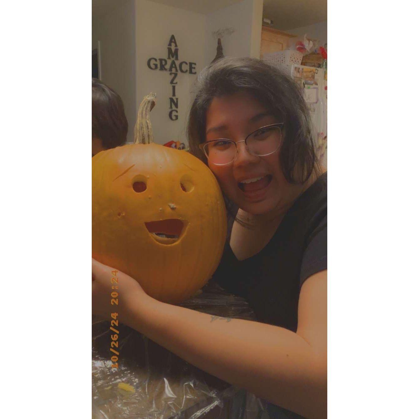 Happy pumpkin!