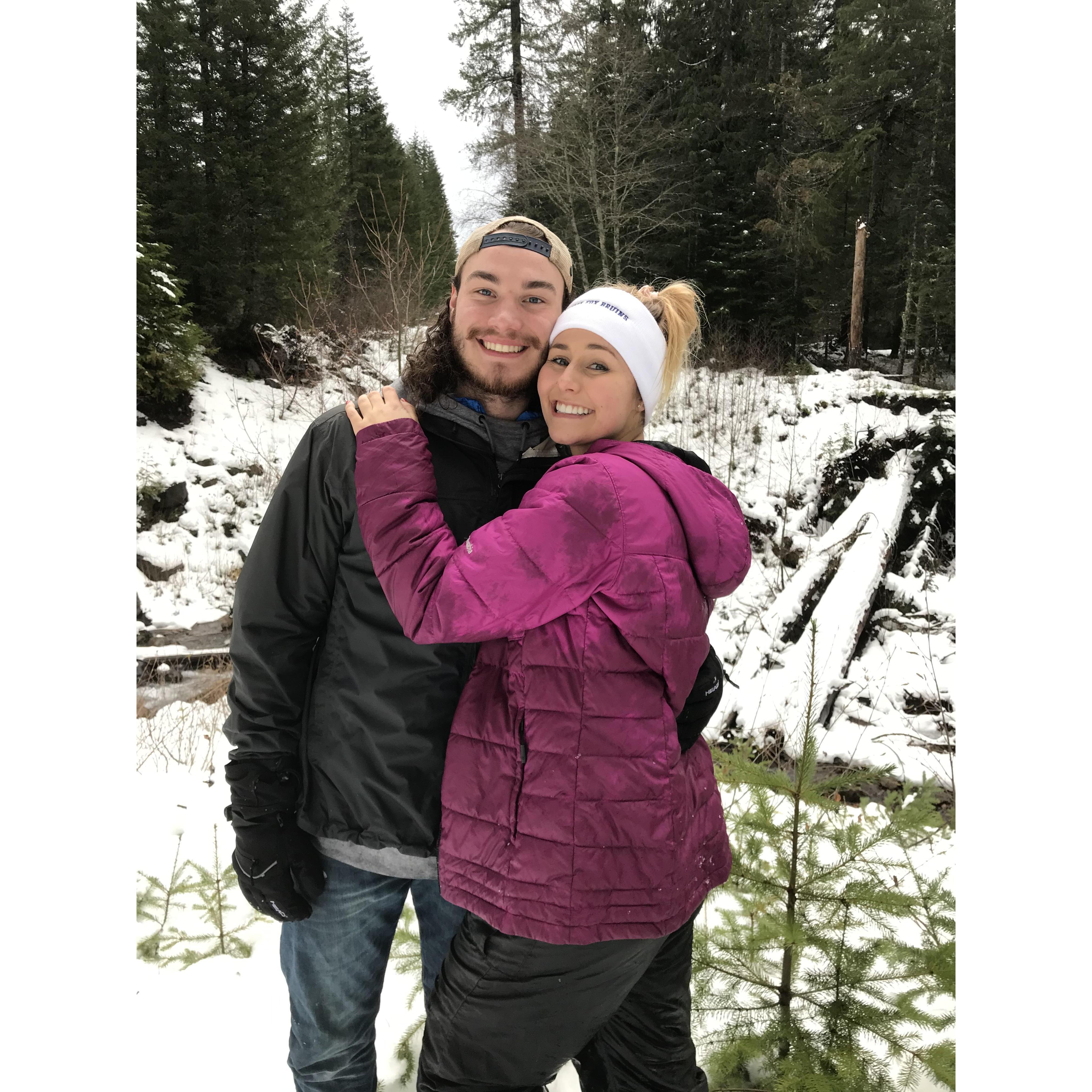visited Washington to go sledding for Jonah's 19th birthday