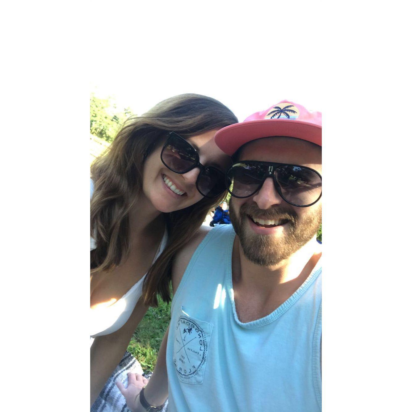 Celebrating our anniversary at Chadds Ford Winery and a stay at the Mendenhall Inn