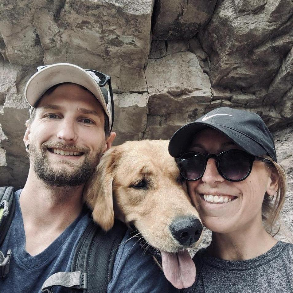 You. Me & The Dog #HikingPack #InTotalTuckingLove