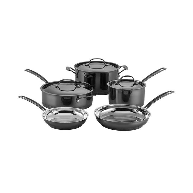 Cuisinart Mica Shine Stainless 8-Pc. Cookware Set