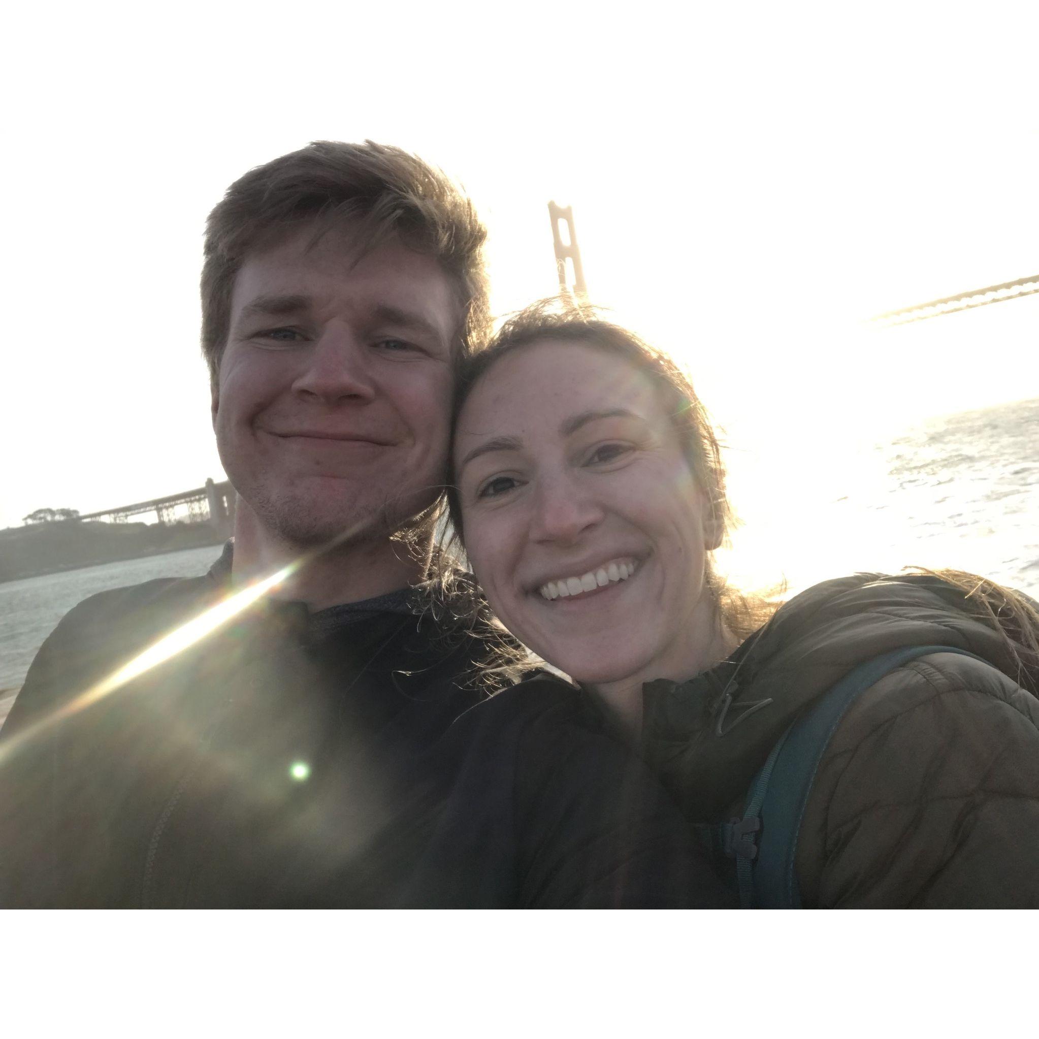 We're currently living in San Francisco!
