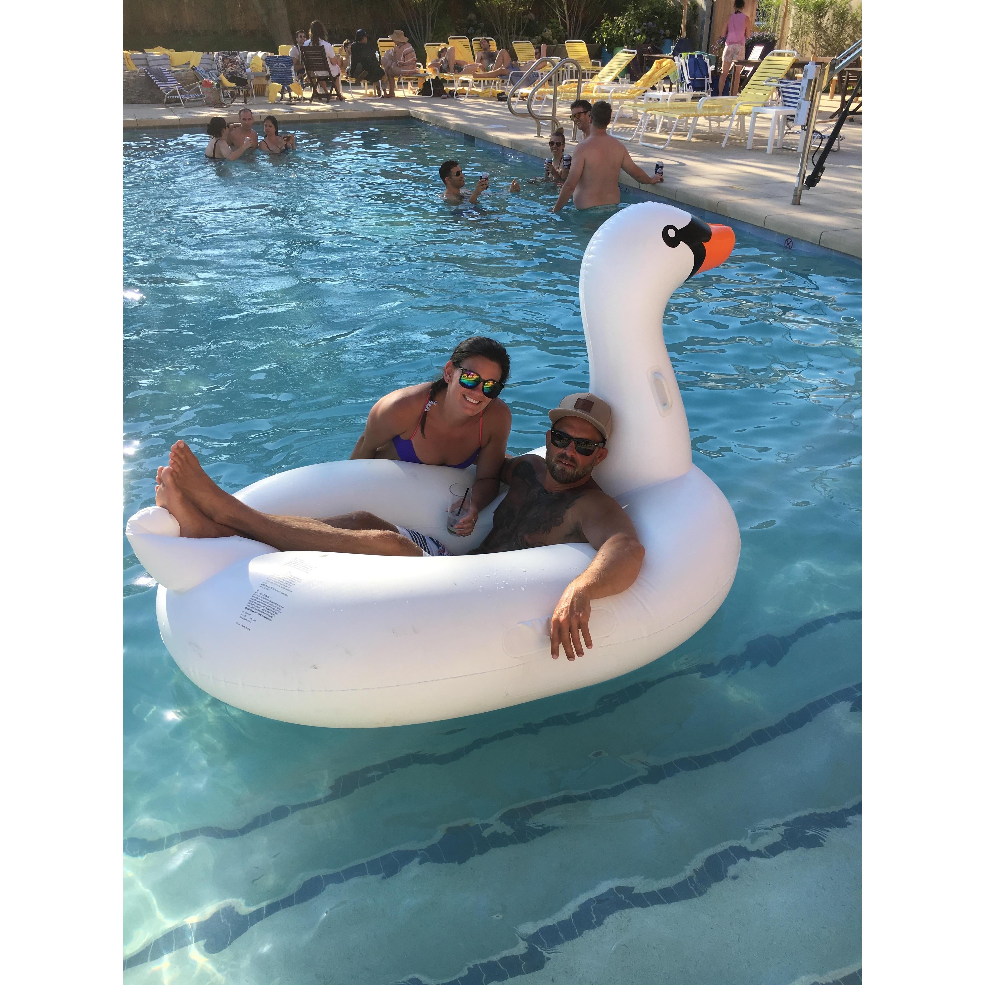 loving sundays at the pool
