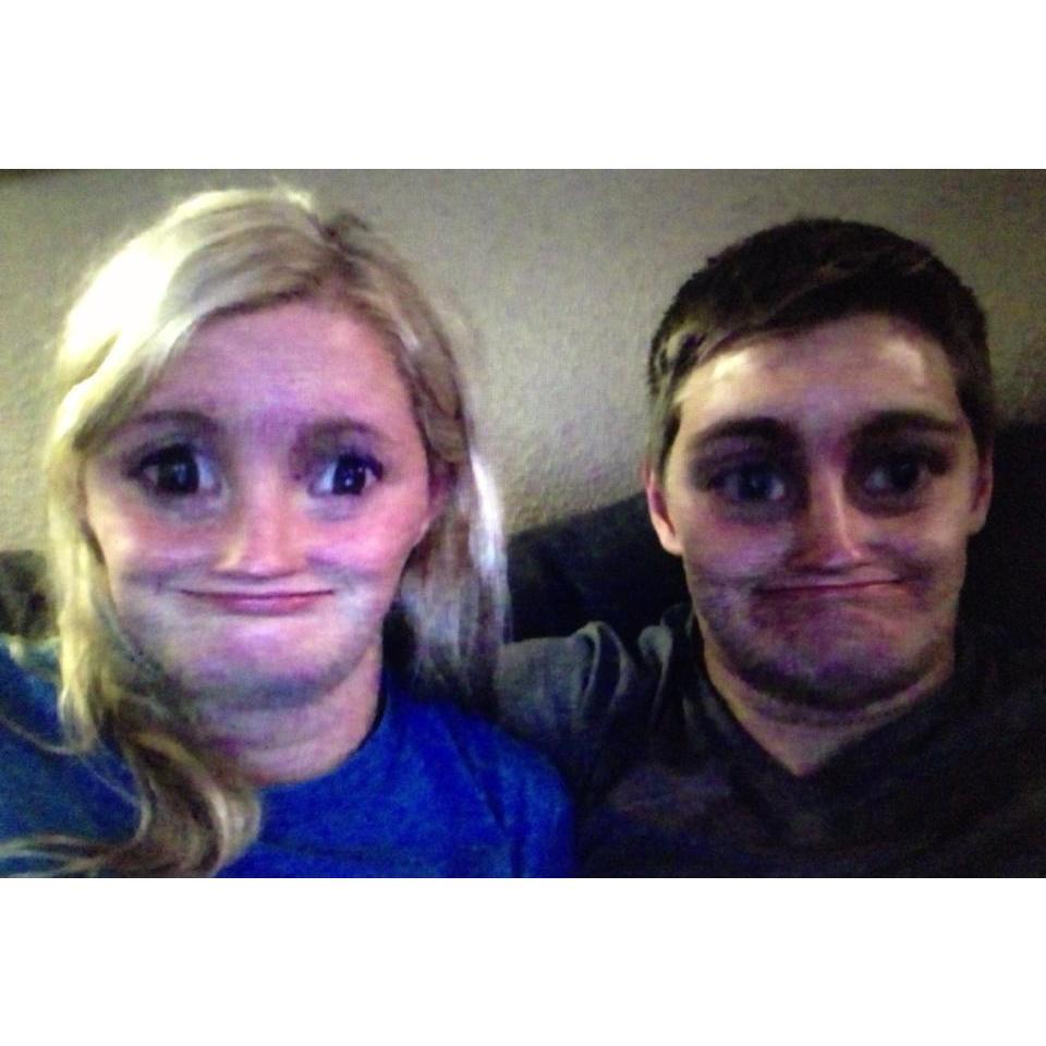 2013 - Night before we left for college