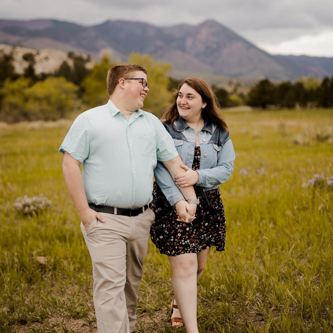from our one year anniversary photoshoot in colorado springs, CO