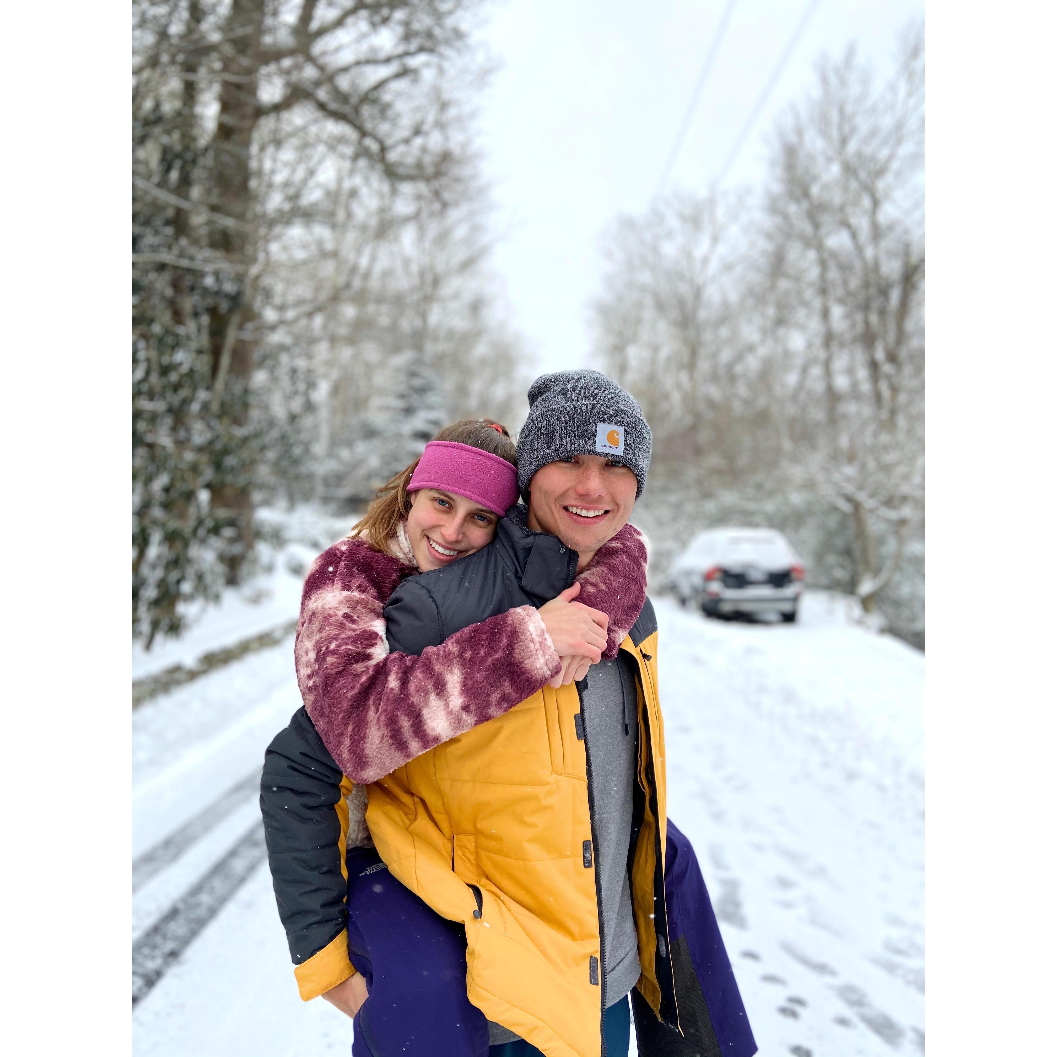 Snowy Christmas 12.25.2020