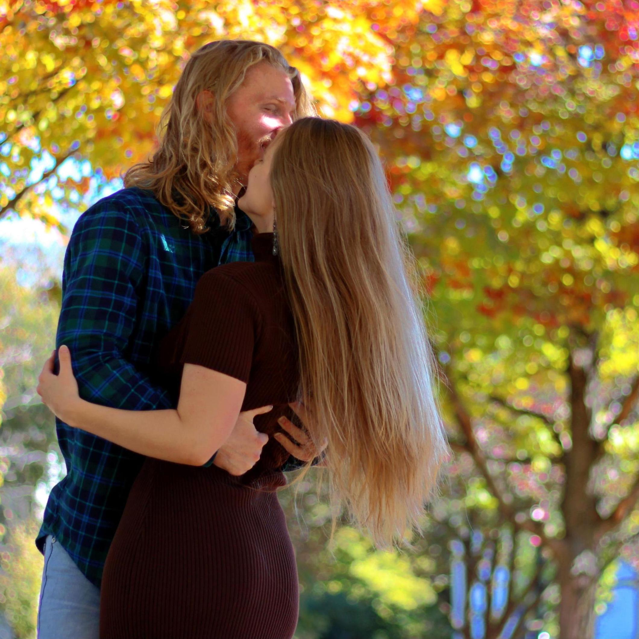 Fayetteville's famous fall leaves