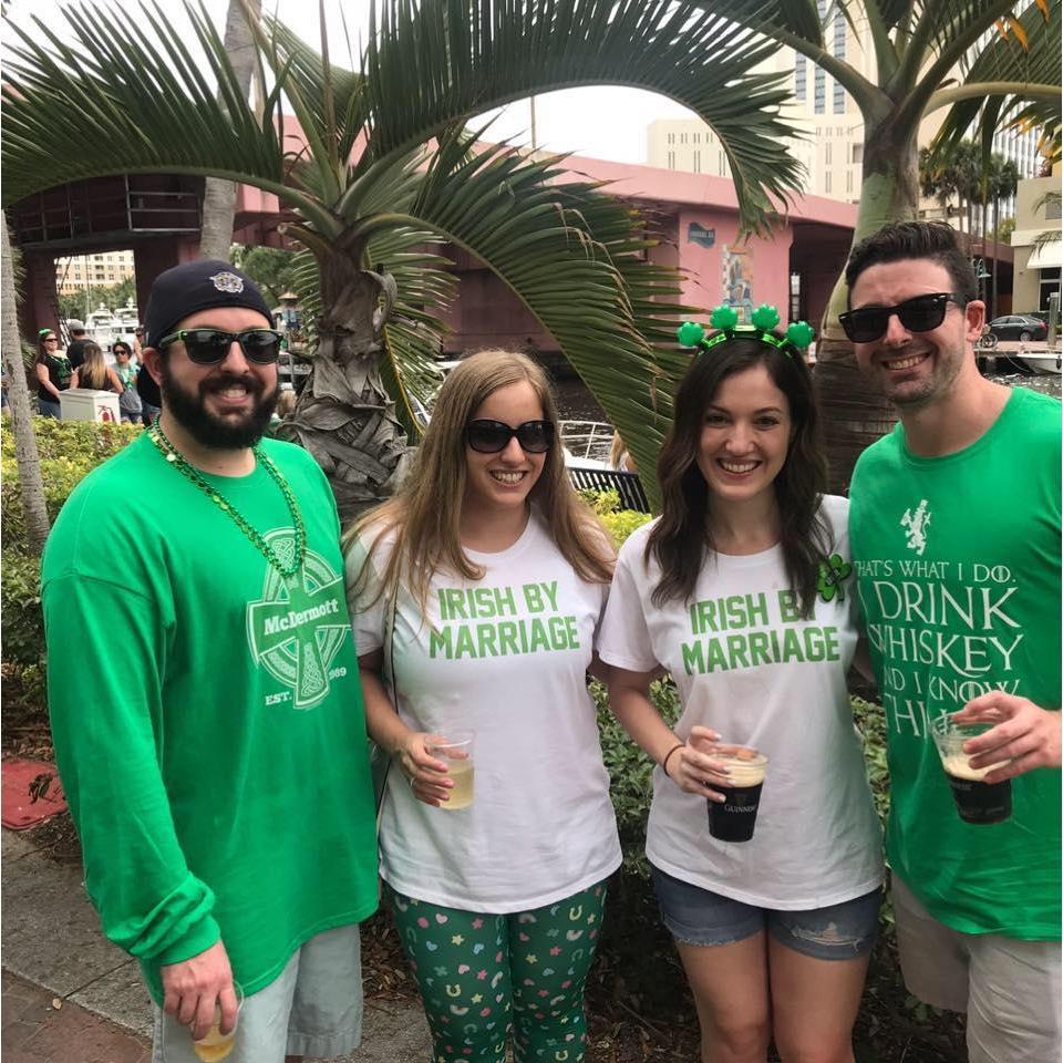 Practicing to be a McDermott for Next Year's St. Patrick's Day (Fort Lauderdale 2019)