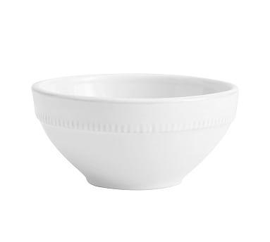 Gabriella Snack Bowl, White