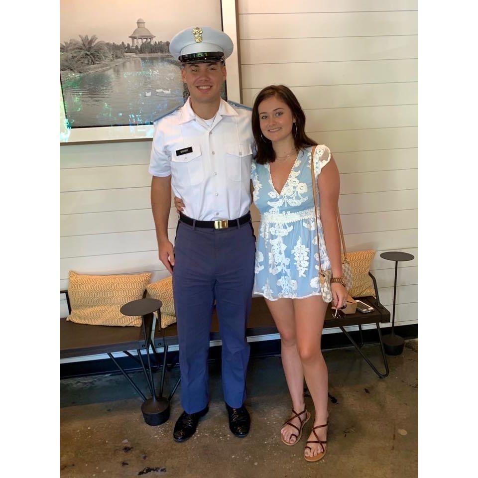 First time out as a cadet