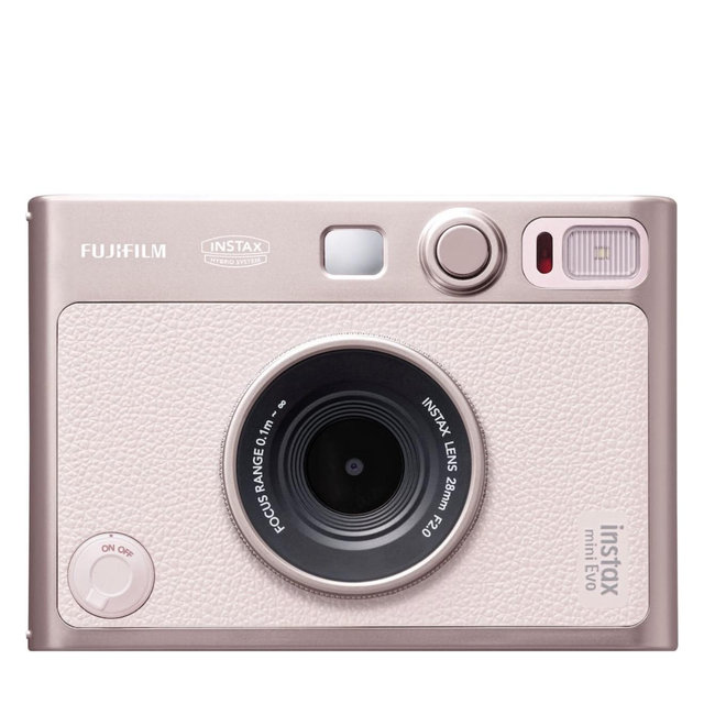 Fujifilm - instax mini Evo Instant Film Camera - Pink