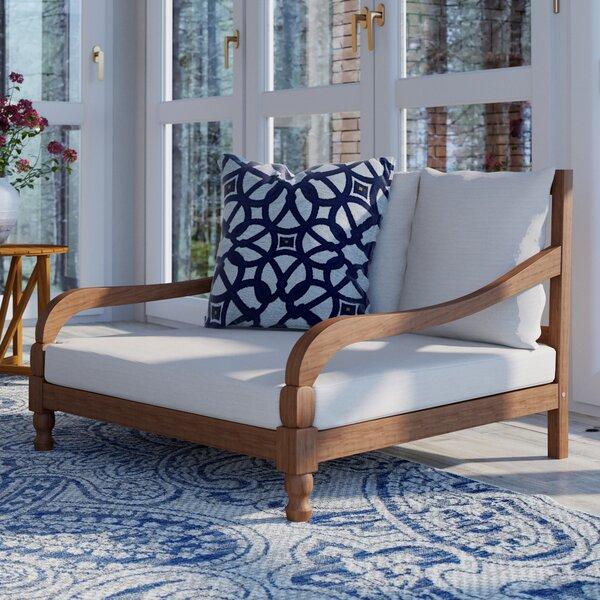 Wiest Double Chaise Lounge with Cushion