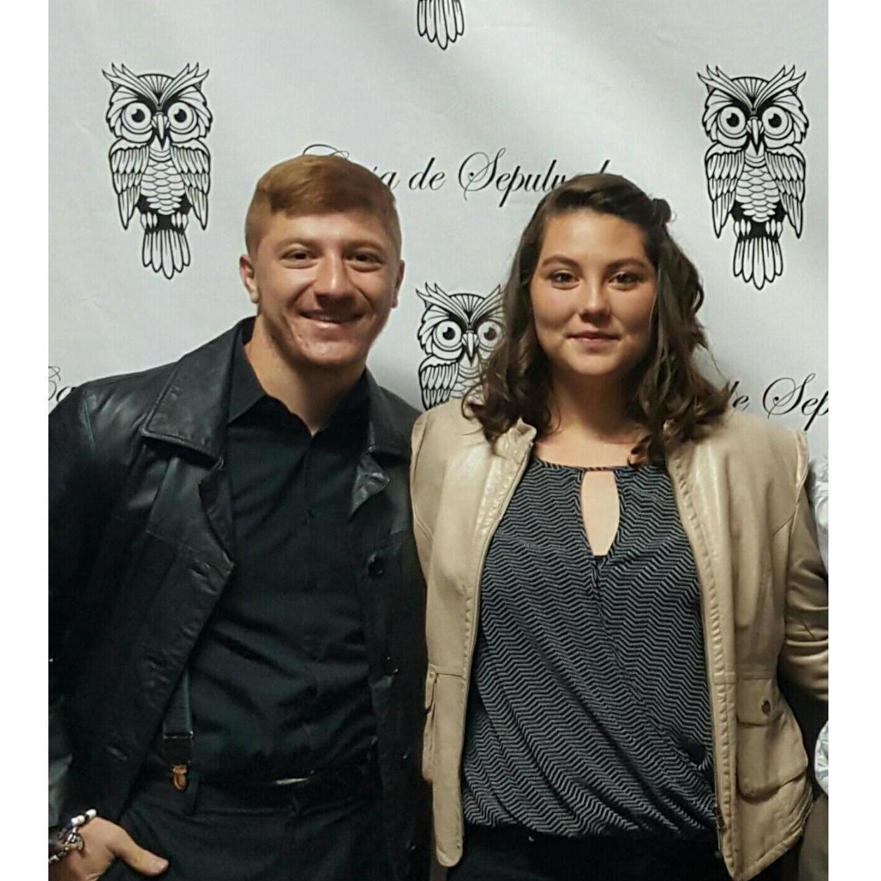 Our first event out together! 2016