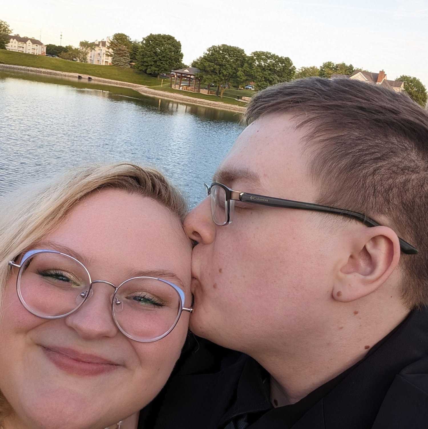 Our first formal dance together