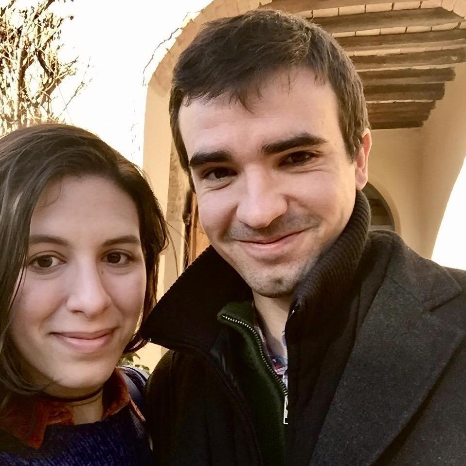December 2017: Our road trip continued on to Tuscany. We took this picture at a vineyard in the Chianti region (no fava beans!)