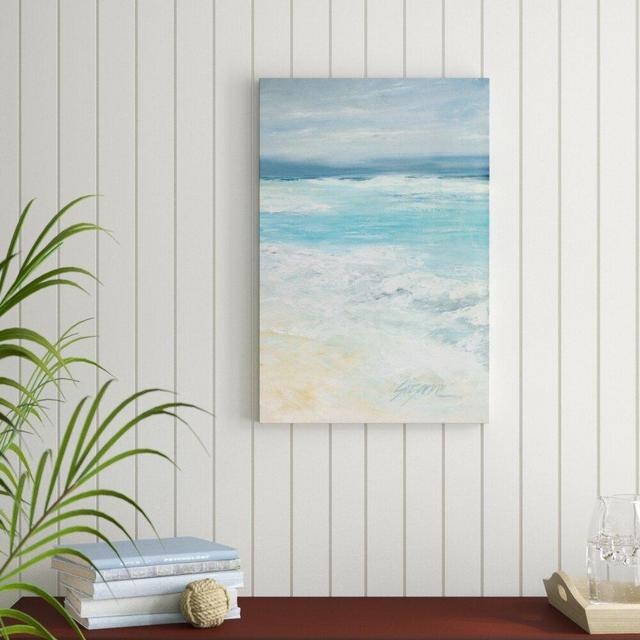 Storm At Sea II by Suzanne Wilkins - Wrapped Canvas Painting