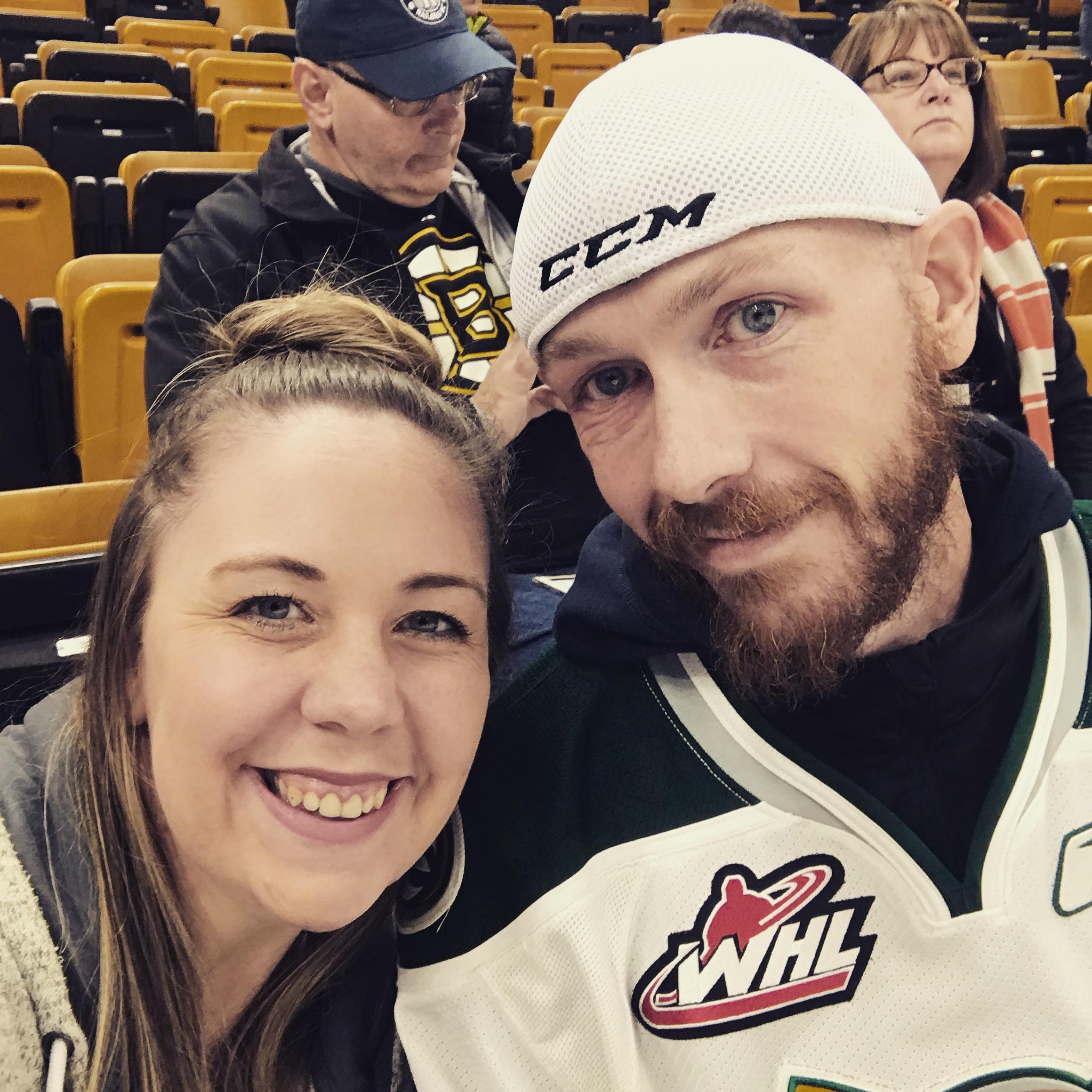 Beth's First NHL Game