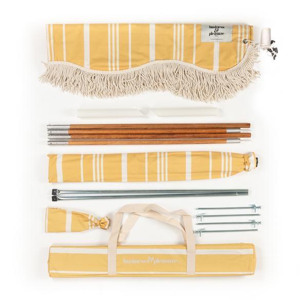 Vintage Yellow Premium Beach Tent