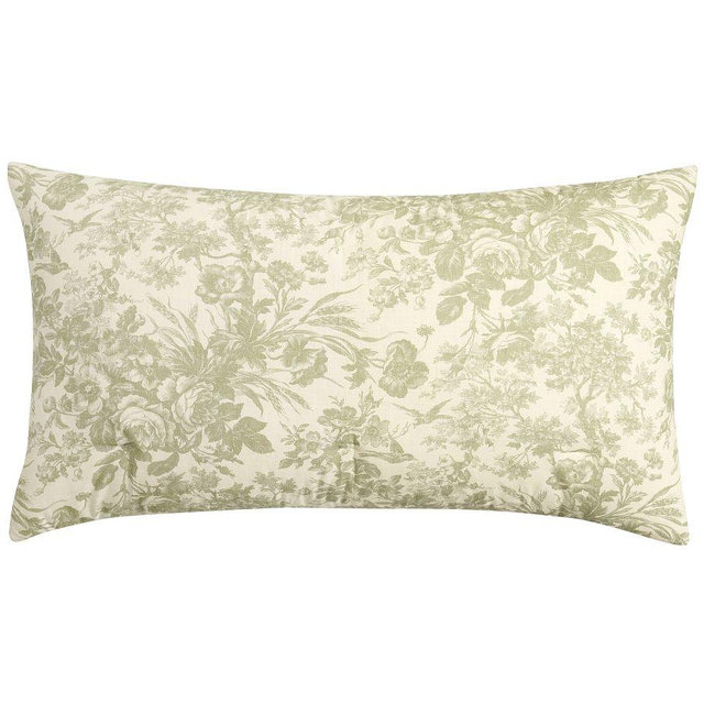 Sorrel Toile Comforter Sham, Loden, King