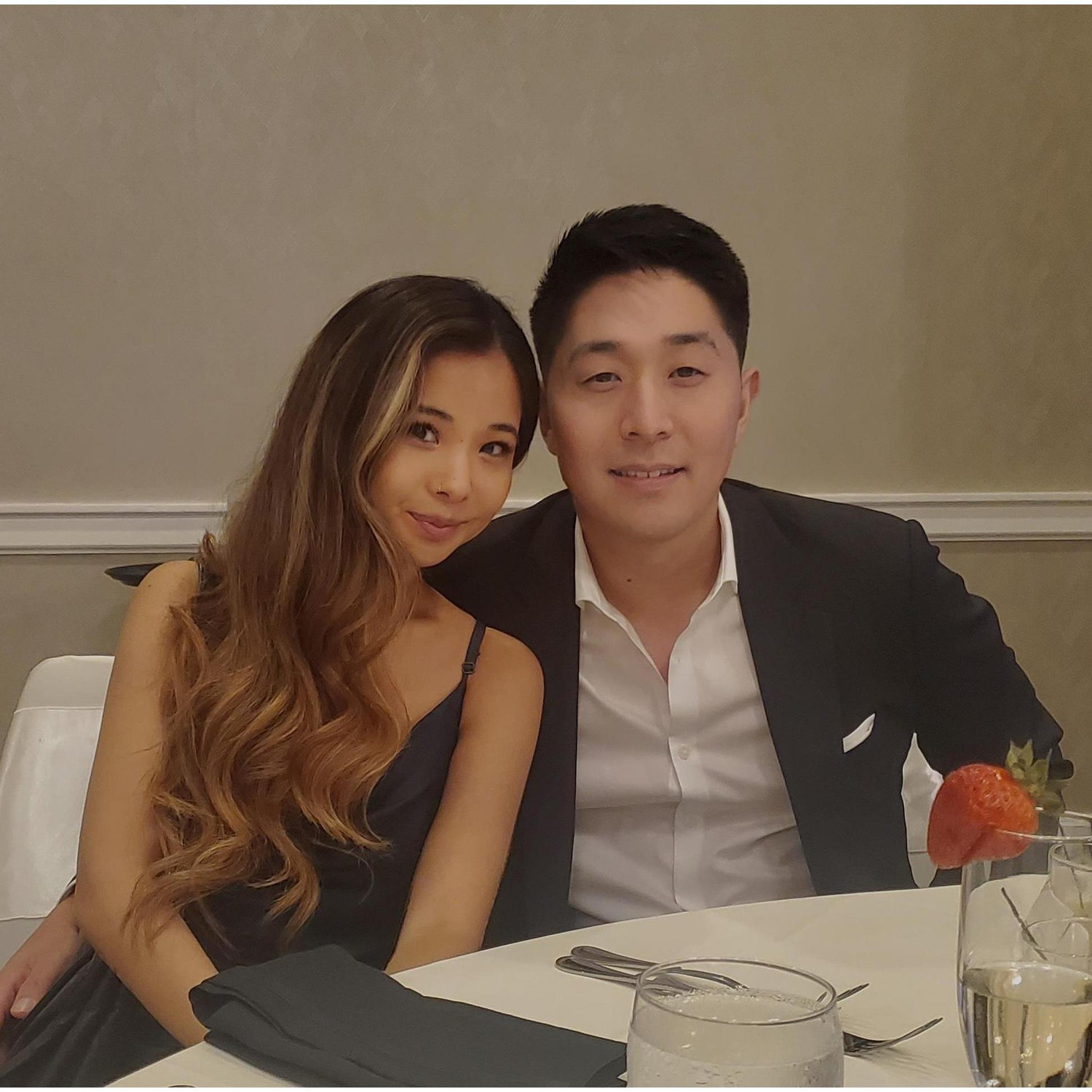 At Hyunchul and Jungeun's wedding