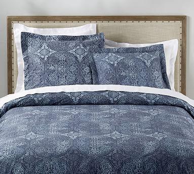 Carins Organic Percale Duvet Cotton Cover & Sham