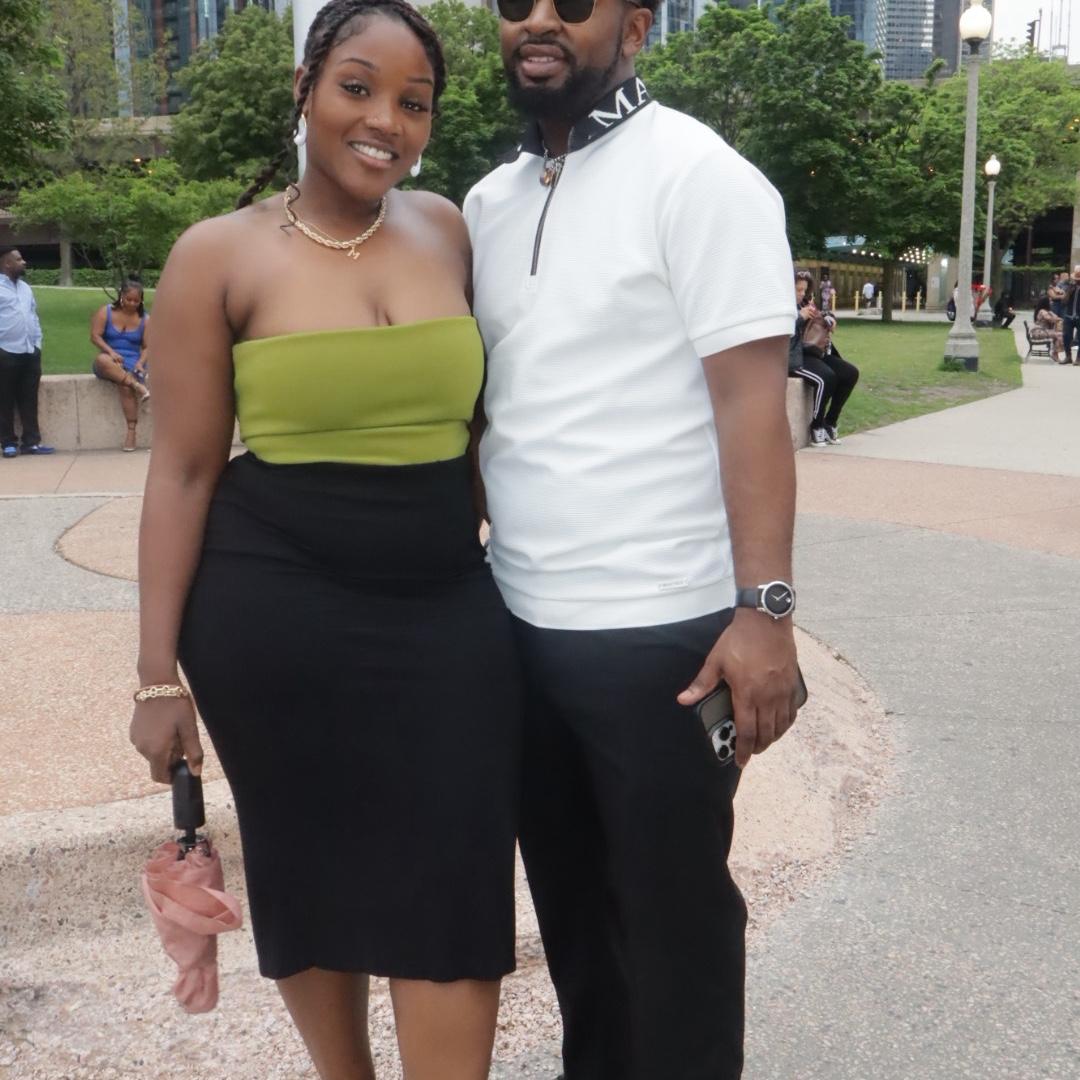 Meet the best man Mario and his beautiful fiancé Imani.