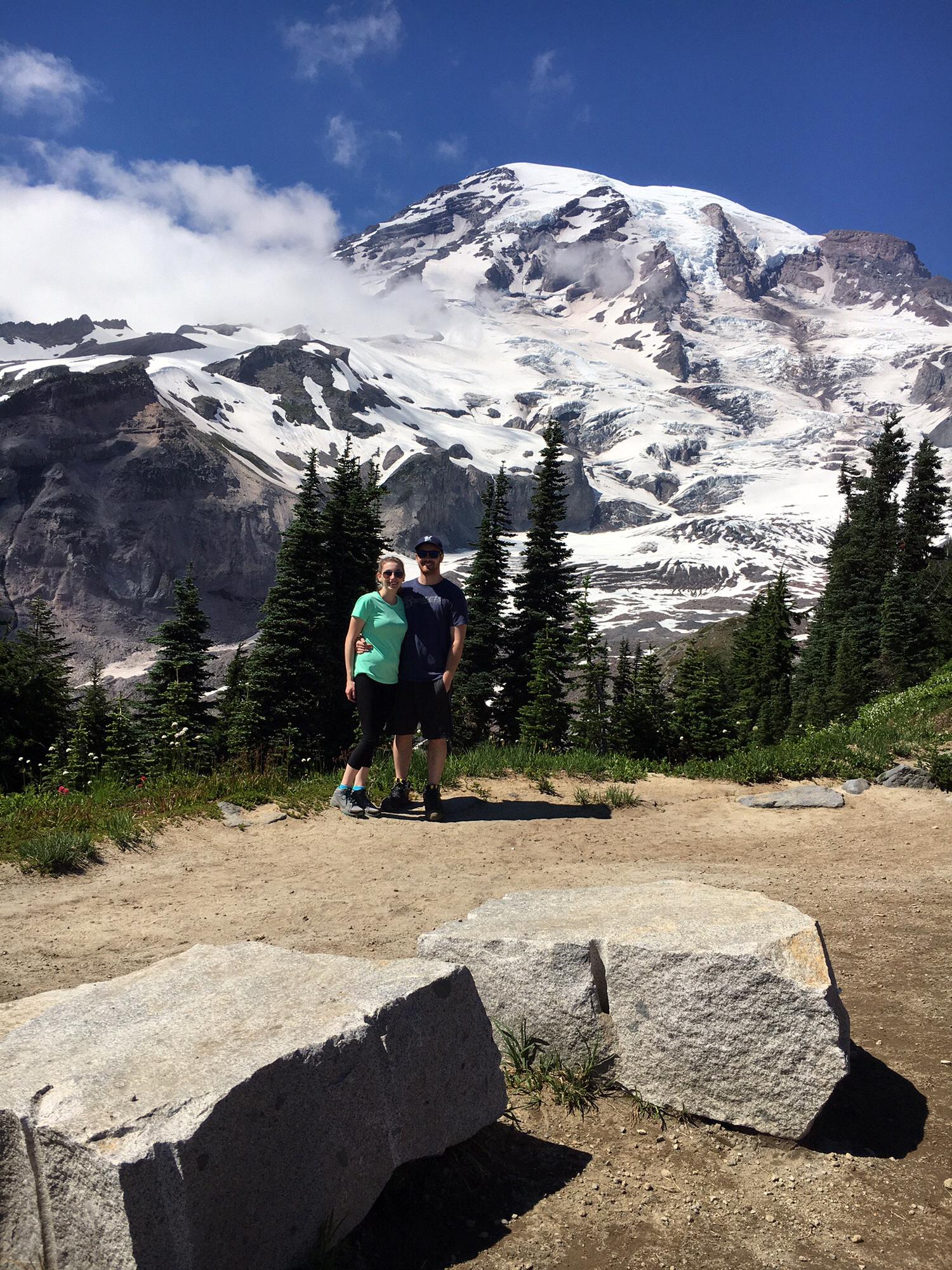 First time hiking Mt.Rainier!