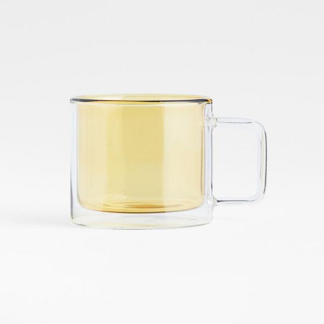 Yellow Glass Mug by Molly Baz