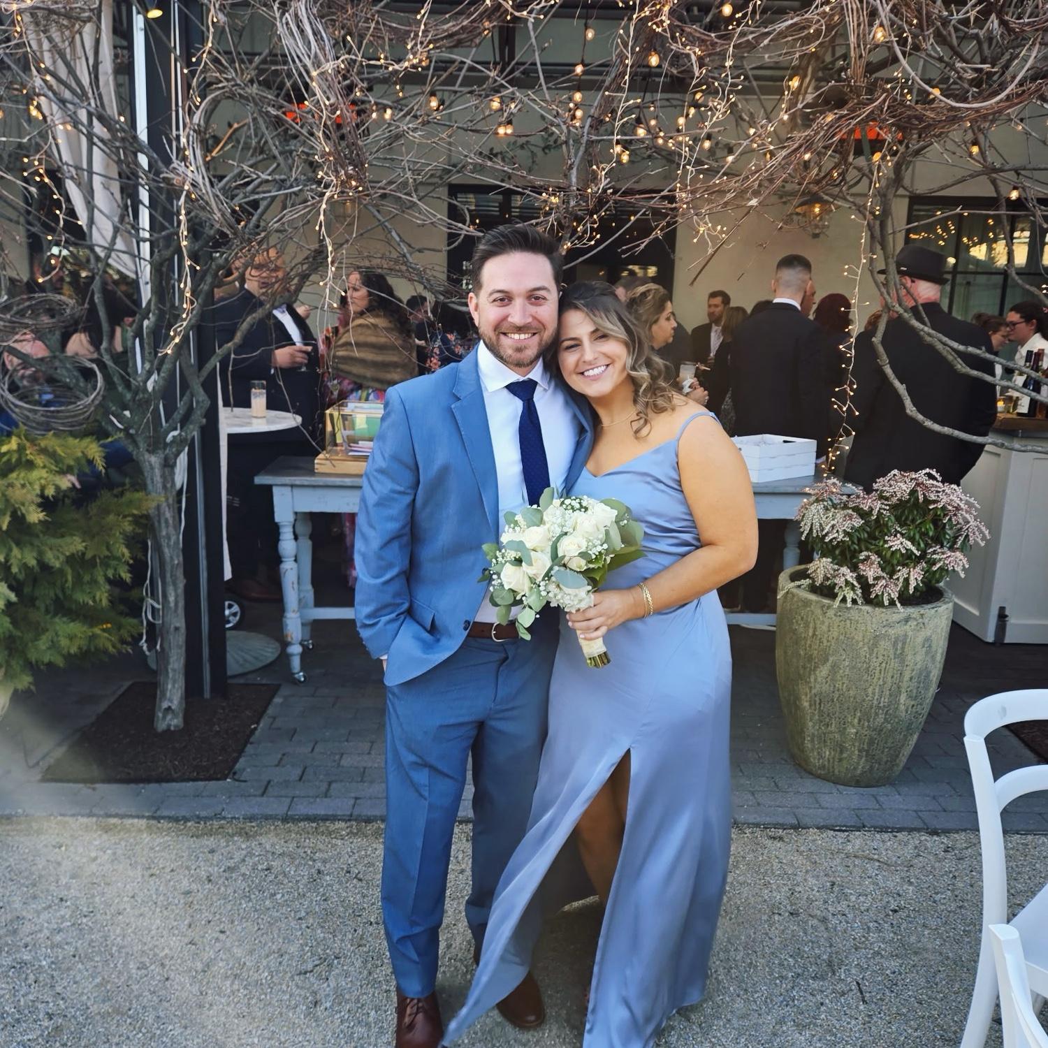 Celebrating Carley and Anthony!