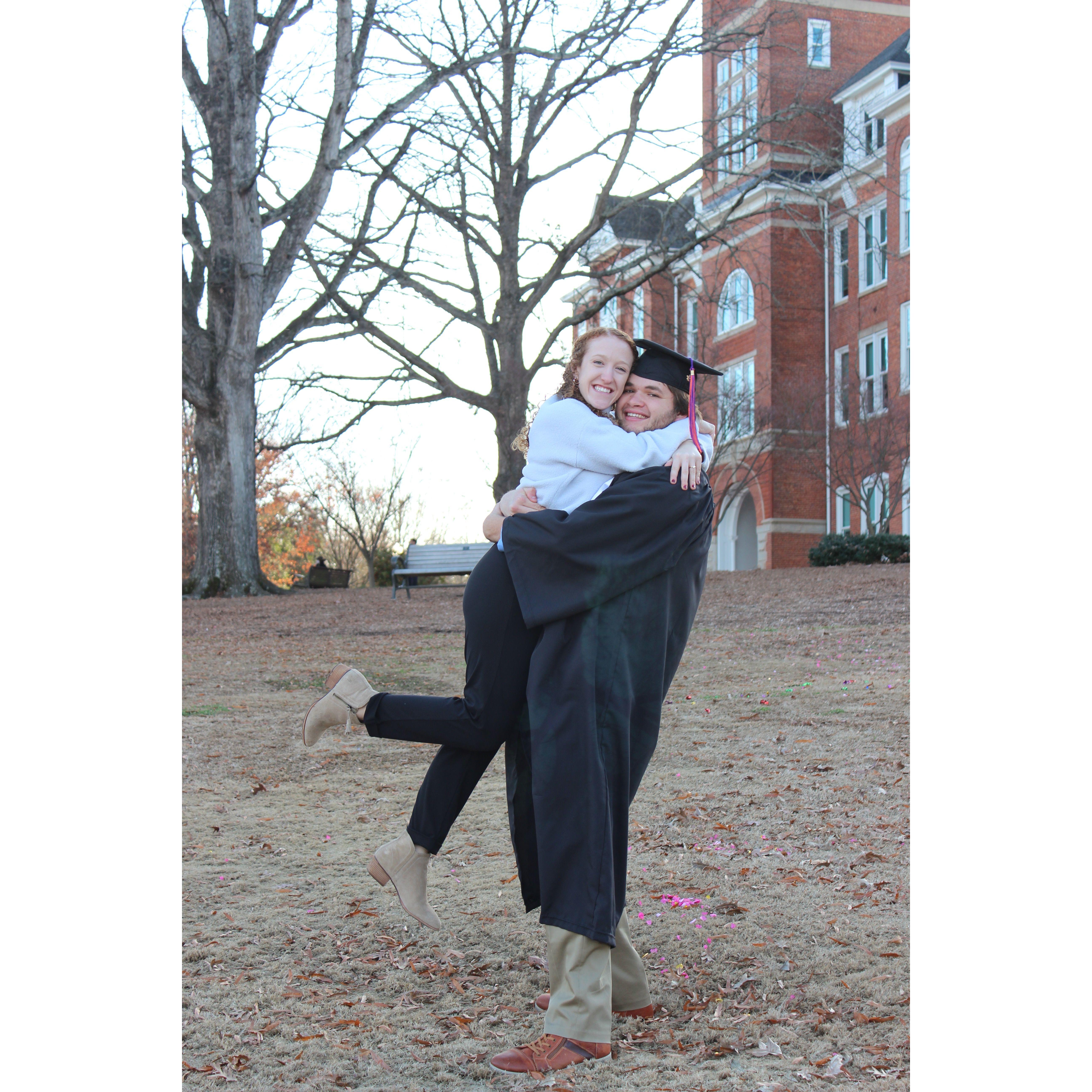 Hunter's Graduation December 2023