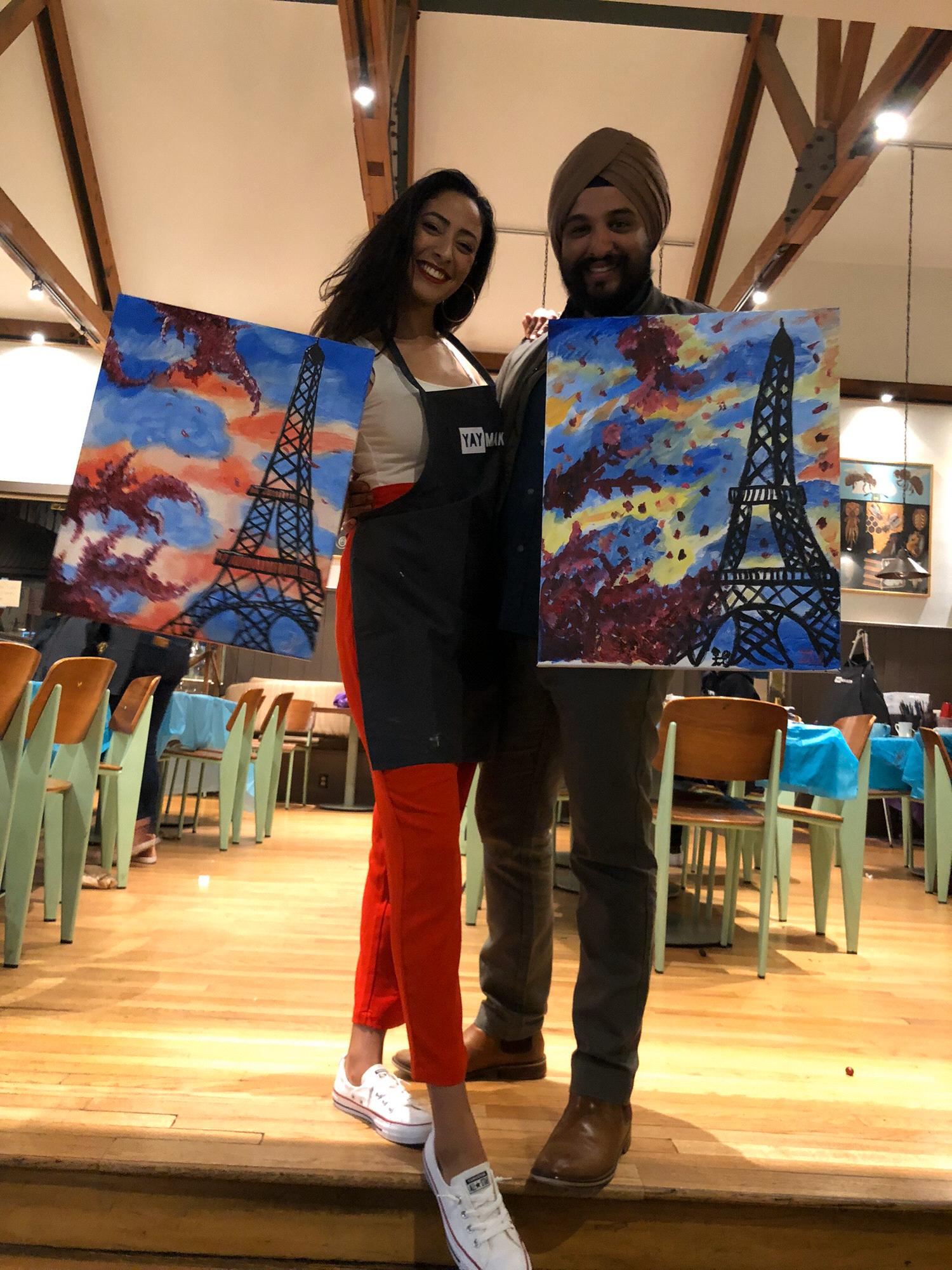 Painting the Romantic "Tour Eiffel"