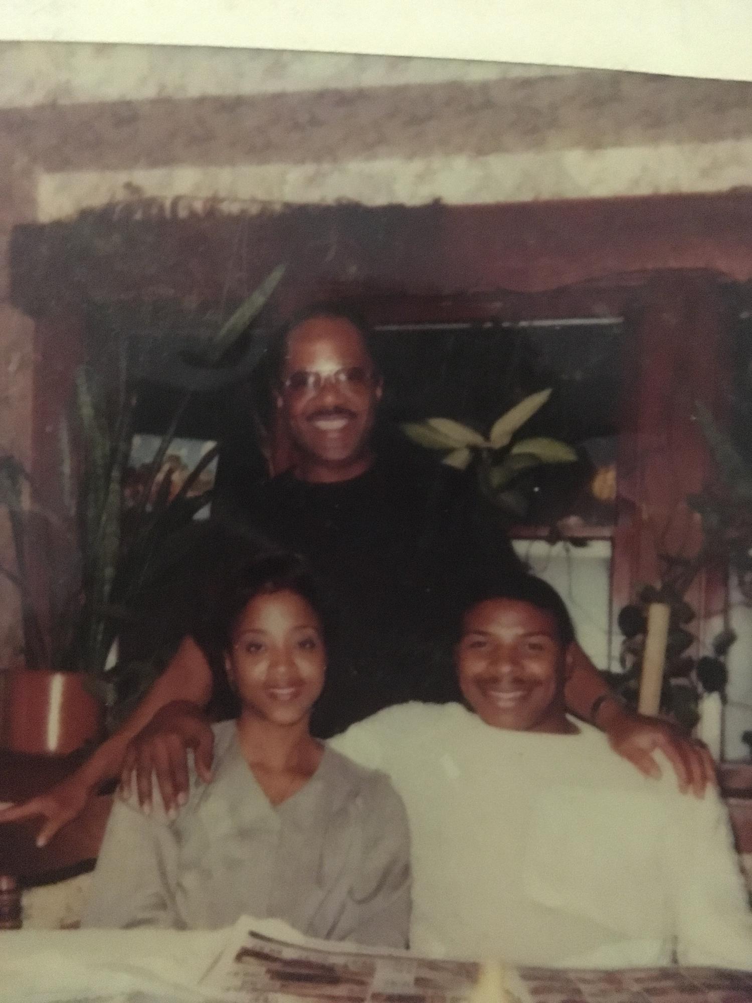 My grandad, David Davis, mom & dad (Willie Reece)