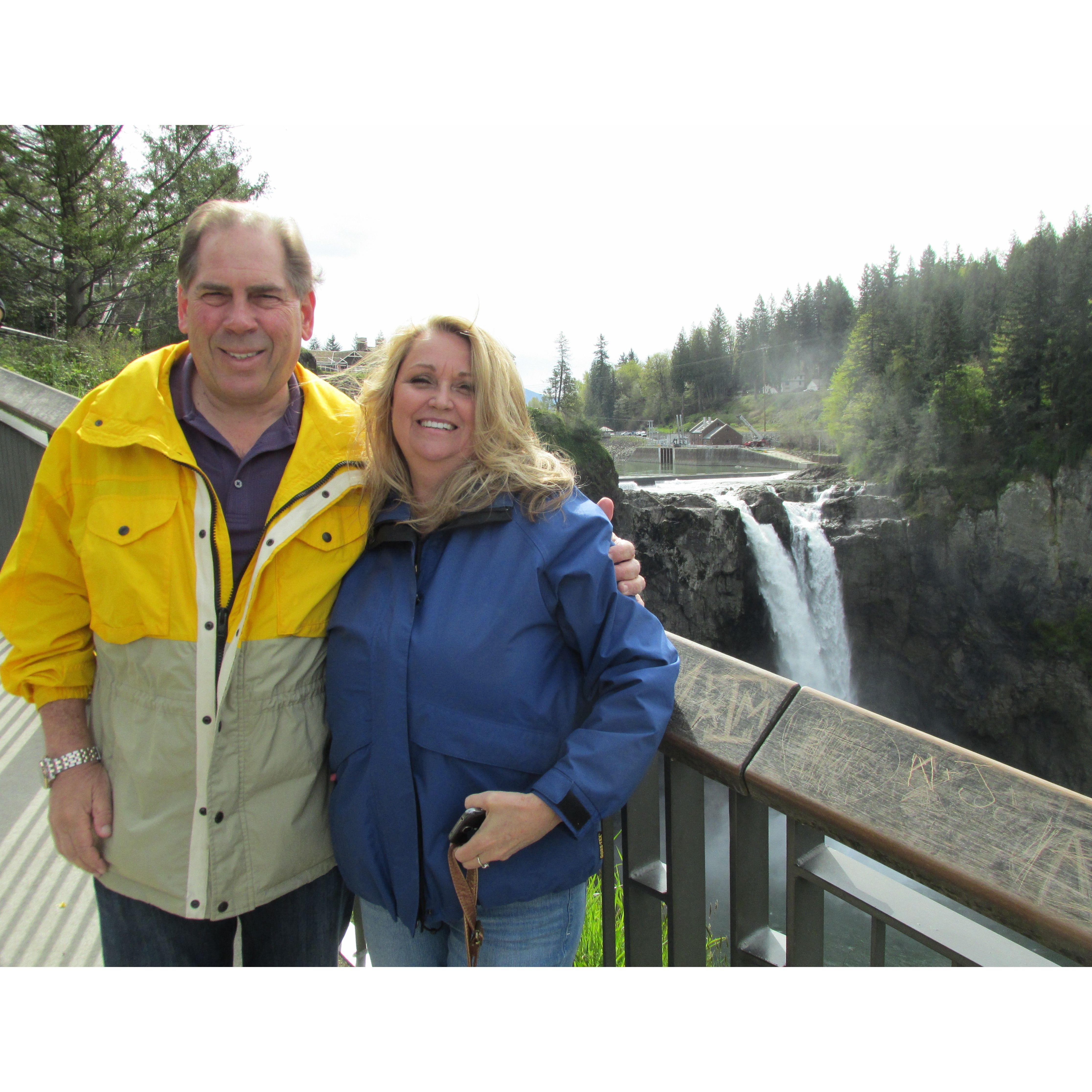 Snoqualmie Falls, Washington April, 2016