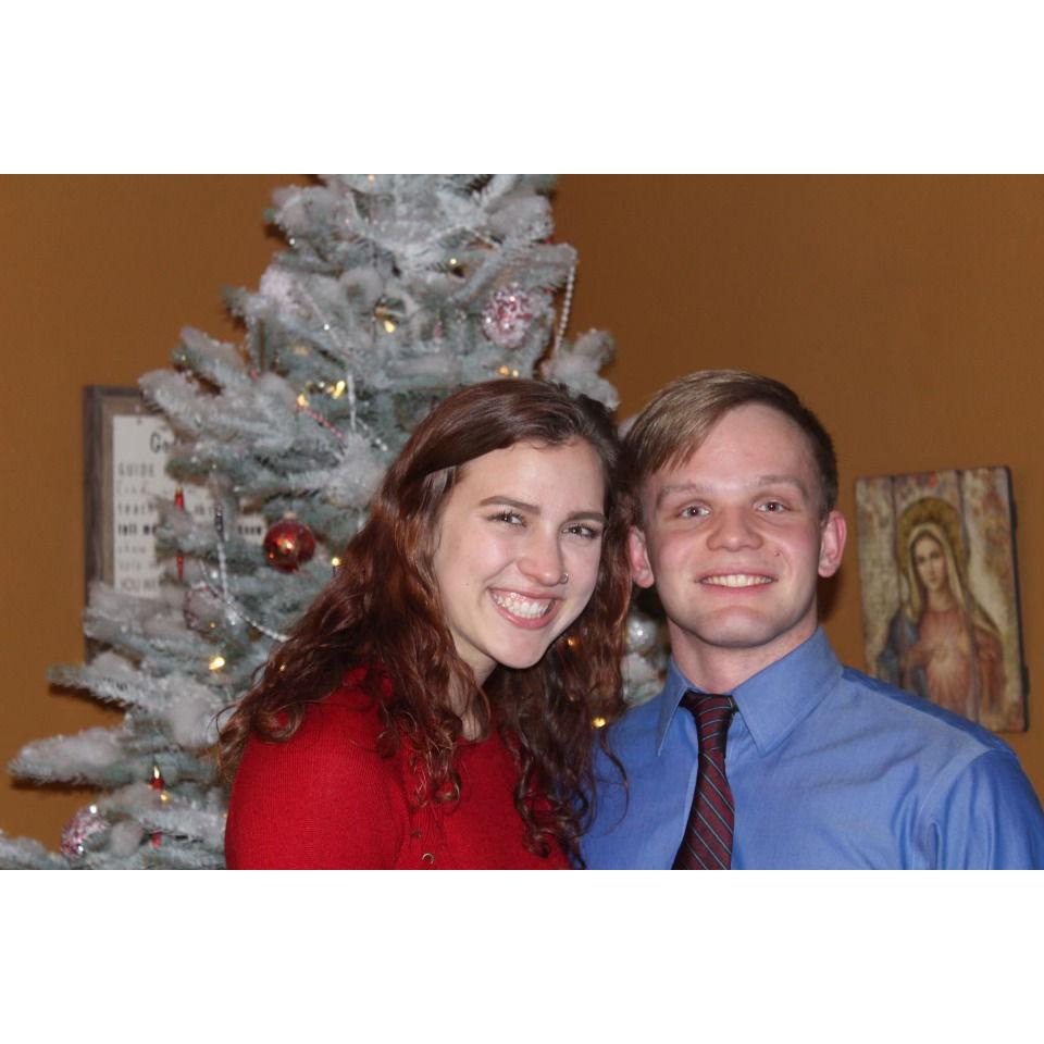 Our first Christmas together!