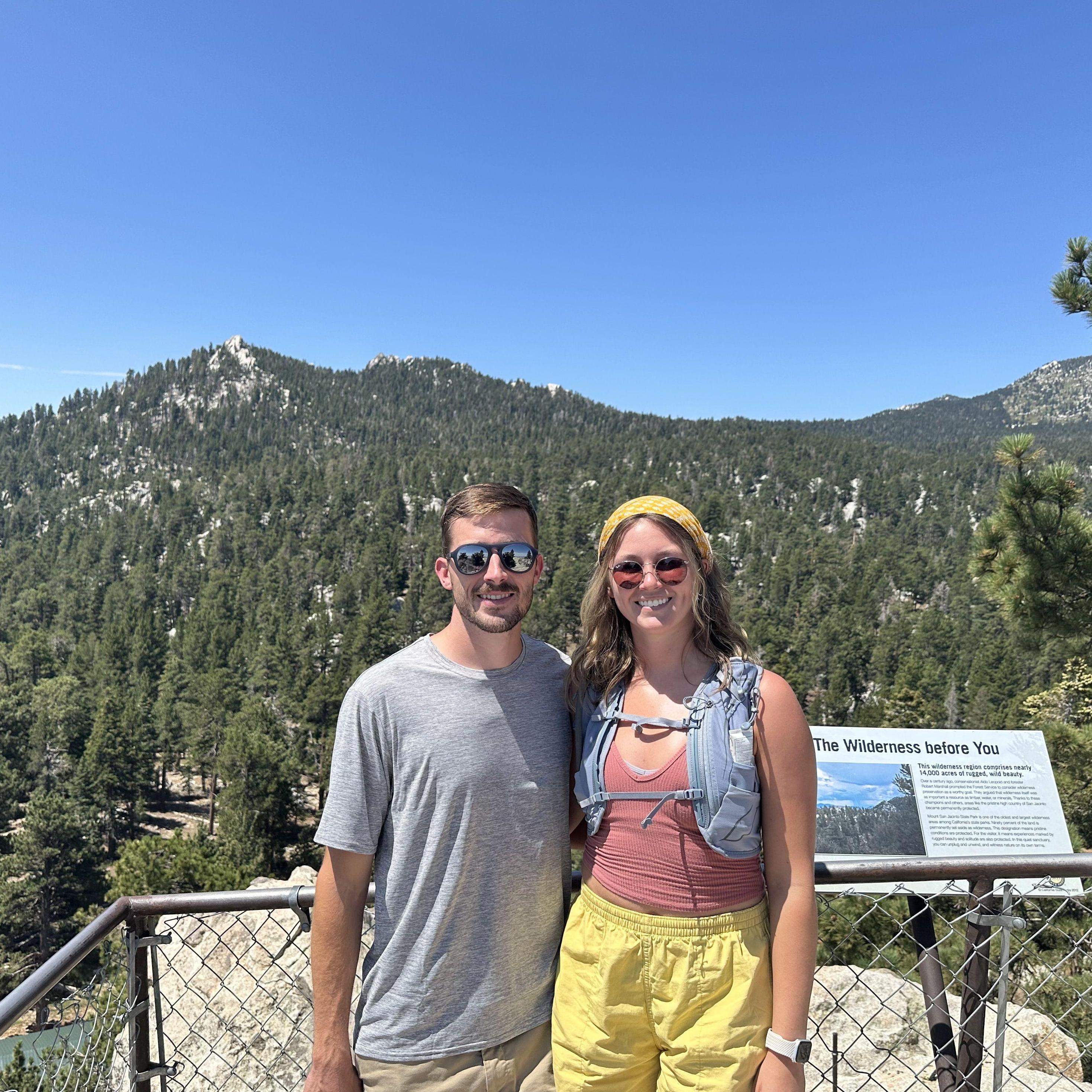 Visit to Mount San Jacinto while in California