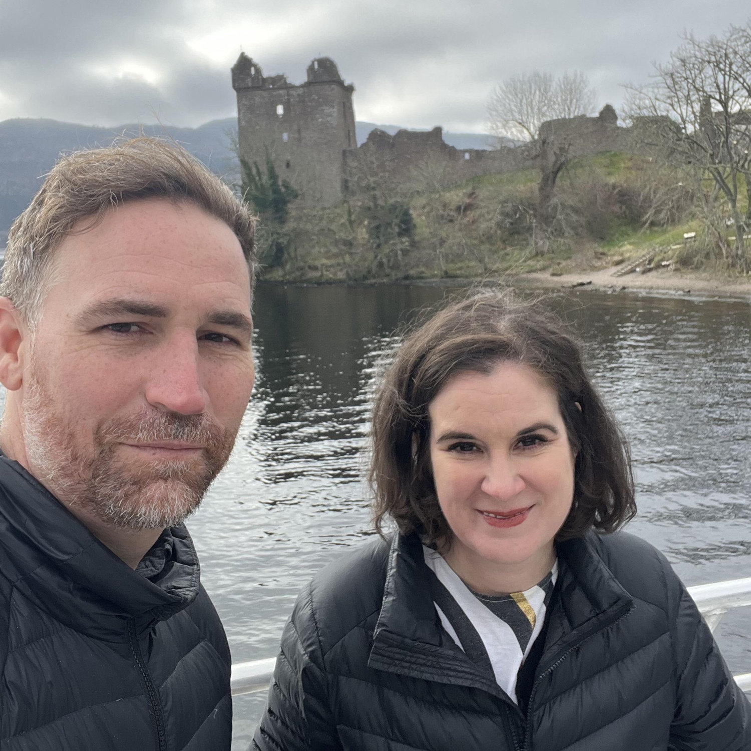 That's the castle from Highlander! Consider our wedding The Reckoning.