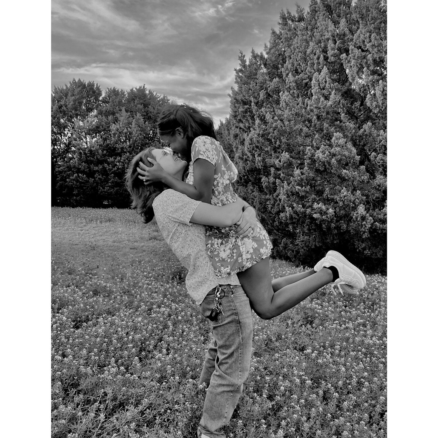 Engagement Blue Bonnet Pictures