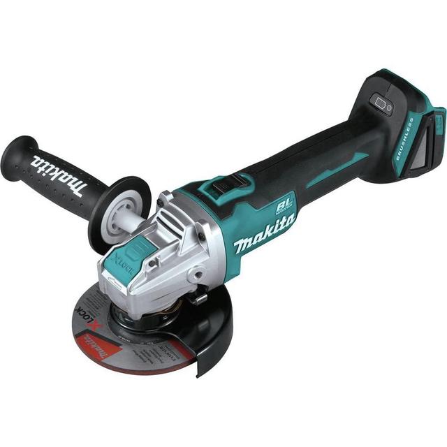 Makita 18V LXT Brushless Lithium-Ion 4-1/2 Inch/5-Inch Cordless X-LOCK Angle Grinder with AFT (Tool Only)