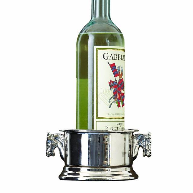 Two's Company Thoroughbred Horse Handles Bottle Coaster