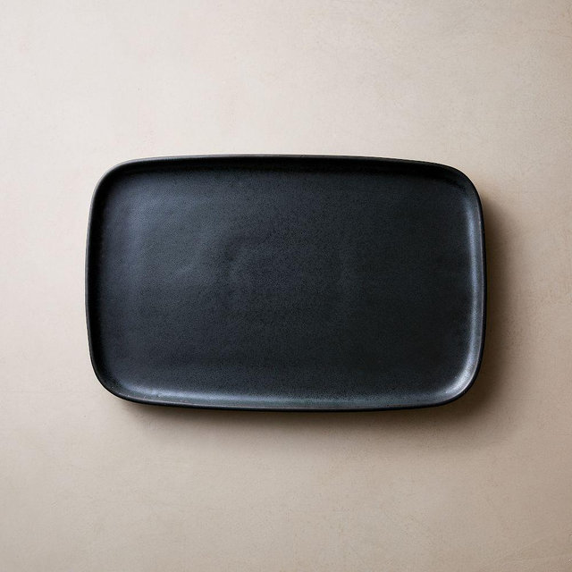 Aaron Probyn Kanto Serving Platter, Black