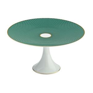 Raynaud Tresor Medium Turquoise Cake Stand