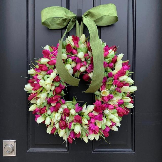 Spring Tulip Wreaths