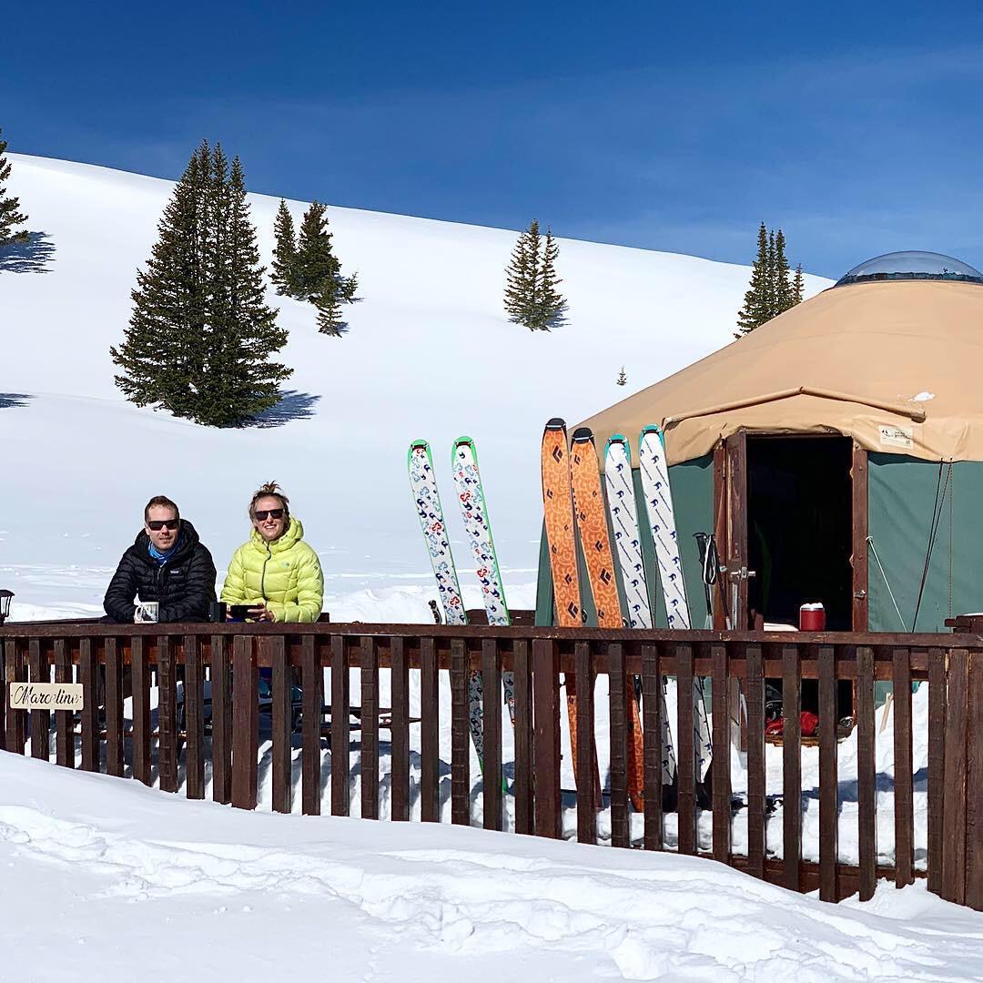 First Yurt trip- Leadville, CO