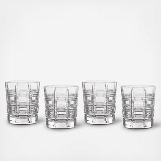 Marquis By Waterford Crosby Double Old Fashioned Glass, Set of 4