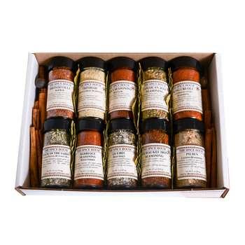 Grill and Barbecue Gift Box, Deluxe Spice Kit