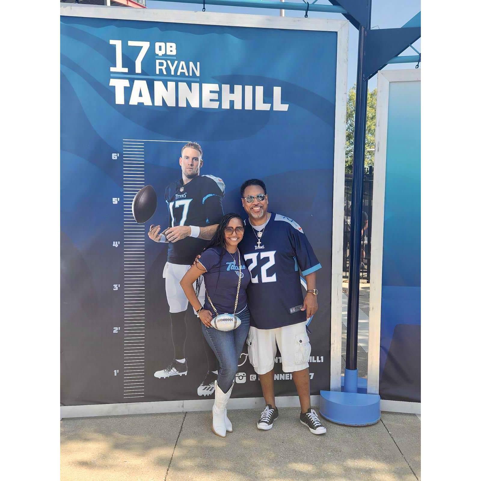 Football games are one of our favorite past-times.